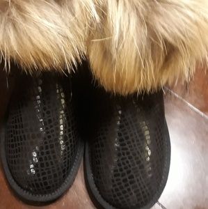 Sheepskin real fur boots